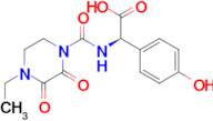 (R)-(-)-2-(4-Ethyl-2,3-dioxopiperazine-1-carboxamido)-2-(4-hydroxyphenyl)acetic acid
