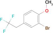 2-Bromo-1-methoxy-4-(2,2,2-trifluoroethyl)benzene