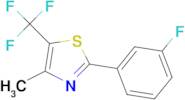 4-Methyl-5-trifluoromethyl-2-(3-fluoro-phenyl)-thiazole