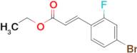 Ethyl (2E)-3-(4-bromo-2-fluorophenyl)prop-2-enoate