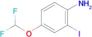 2-Iodo-4-difluoromethoxyaniline
