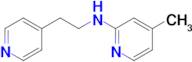4-Methyl-N-[2-(pyridin-4-yl)ethyl]pyridin-2-amine