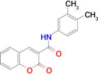 N-(3,4-Dimethylphenyl)-2-oxo-2H-1-benzopyran-3-carboxamide