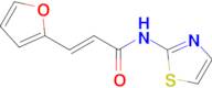 (2E)-3-(Furan-2-yl)-N-(1,3-thiazol-2-yl)prop-2-enamide