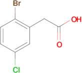 2-Bromo-5-chlorophenylacetic acid