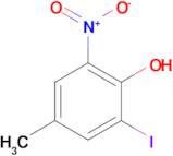 2-Iodo-4-methyl-6-nitrophenol