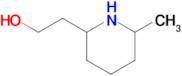 2-(6-Methylpiperidin-2-yl)ethan-1-ol