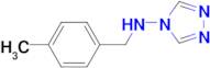 N-[(4-Methylphenyl)methyl]-4H-1,2,4-triazol-4-amine