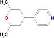4-(2,6-Dimethyloxan-4-yl)pyridine mixture of isomers