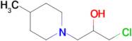 1-Chloro-3-(4-methylpiperidin-1-yl)propan-2-ol