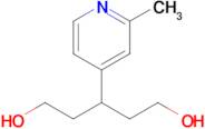 3-(2-Methyl-4-pyridinyl)-1,5-pentanediol