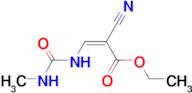 Ethyl (2Z)-2-cyano-3-[(methylcarbamoyl)amino]prop-2-enoate