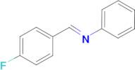 (E)-N-[(4-Fluorophenyl)methylidene]aniline
