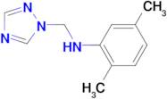 2,5-Dimethyl-N-(1H-1,2,4-triazol-1-ylmethyl)aniline