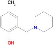 4-Methyl-2-(piperidin-1-ylmethyl)phenol