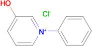 3-Hydroxy-1-phenylpyridinium chloride