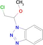 1-(2-Chloro-1-methoxyethyl)-1H-1,2,3-benzotriazole