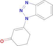 3-(1H-1,2,3-Benzotriazol-1-yl)cyclohex-2-en-1-one