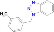 1-[(3-Methylphenyl)methyl]-1H-1,2,3-benzotriazole