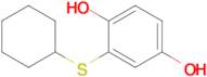 2-(Cyclohexylsulfanyl)benzene-1,4-diol