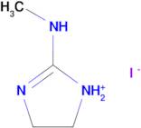2-(Methylamino)-4,5-dihydro-1H-imidazol-3-ium iodide