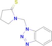 1-(1H-1,2,3-Benzotriazol-1-ylmethyl)pyrrolidine-2-thione