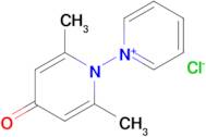 1-(2,6-Dimethyl-4-oxo-1(4H)-pyridinyl)pyridinium chloride