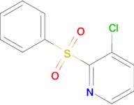 2-(Benzenesulfonyl)-3-chloropyridine