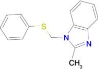 2-Methyl-1-[(phenylsulfanyl)methyl]-1H-1,3-benzodiazole