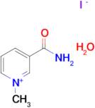 3-Carbamoyl-1-methylpyridin-1-ium iodide monohydrate