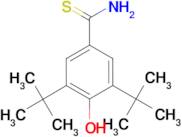 3,5-Di-tert-butyl-4-hydroxybenzene-1-carbothioamide