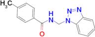 N-(1H-1,2,3-Benzotriazol-1-ylmethyl)-4-methylbenzamide