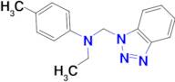 N-(1H-1,2,3-Benzotriazol-1-ylmethyl)-N-ethyl-4-methylaniline