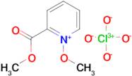 1-Methoxy-2-(methoxycarbonyl)pyridin-1-ium perchlorate