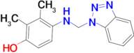 4-[(1H-1,2,3-Benzotriazol-1-ylmethyl)amino]-2,3-dimethylphenol