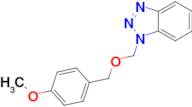 1-{[(4-Methoxyphenyl)methoxy]methyl}-1H-1,2,3-benzotriazole