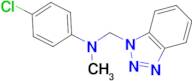 N-(1H-1,2,3-Benzotriazol-1-ylmethyl)-4-chloro-N-methylaniline