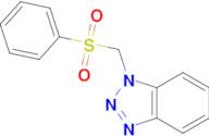 1-[(Benzenesulfonyl)methyl]-1H-1,2,3-benzotriazole