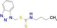 N-Butyl[(1H-1,2,3-benzotriazol-1-ylmethyl)sulfanyl]carbothioamide
