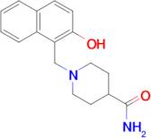 1-[(2-Hydroxynaphthalen-1-yl)methyl]piperidine-4-carboxamide