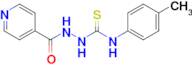 N-{[(4-Methylphenyl)carbamothioyl]amino}pyridine-4-carboxamide