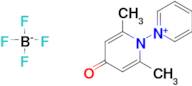 1-(2,6-Dimethyl-4-oxo-1(4H)-pyridinyl)pyridinium tetrafluoroborate