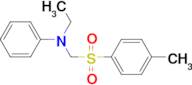 N-Ethyl-N-[(4-methylbenzenesulfonyl)methyl]aniline