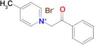 4-Methyl-1-(2-oxo-2-phenylethyl)pyridin-1-ium bromide