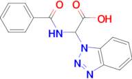 2-(1H-1,2,3-Benzotriazol-1-yl)-2-(phenylformamido)acetic acid