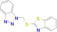 1-[(1,3-Benzothiazol-2-ylsulfanyl)methyl]-1H-1,2,3-benzotriazole