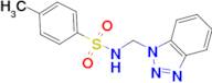 N-(1H-1,2,3-Benzotriazol-1-ylmethyl)-4-methylbenzene-1-sulfonamide