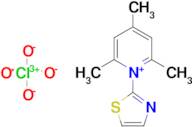 2,4,6-Trimethyl-1-(1,3-thiazol-2-yl)pyridinium perchlorate