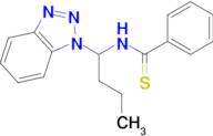 N-[1-(1H-1,2,3-Benzotriazol-1-yl)butyl]benzenecarbothioamide