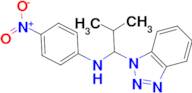 N-[1-(1H-1,2,3-Benzotriazol-1-yl)-2-methylpropyl]-4-nitroaniline